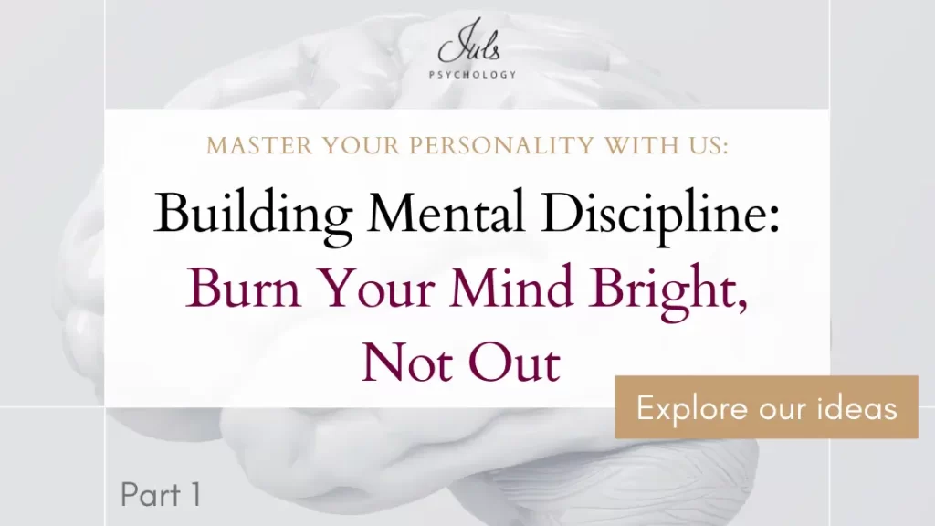 Burnout Prevention Campaign by Juls' Psychology