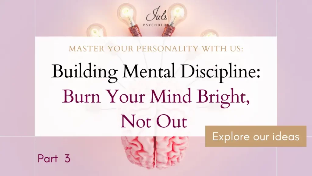 Burnout Prevention Campaign by Juls' Psychology
