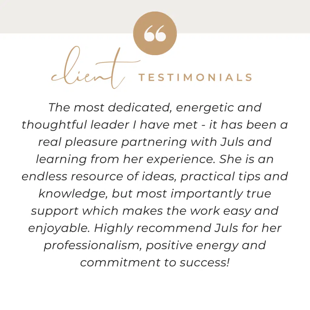 Juls' Psychology Client Testimonial