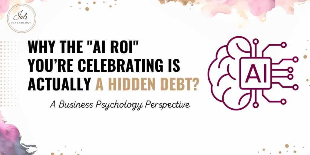 The data promises a $3.70 ROI, but your human systems are paying the price. Learn why the "productivity miracle" is actually a massive Hidden Debt.