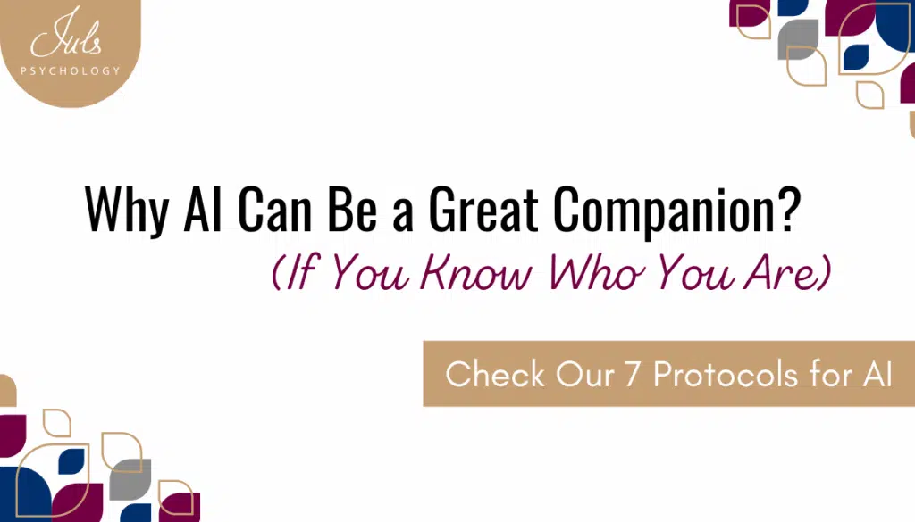 Why AI can be a great Companion if you know who you are?
