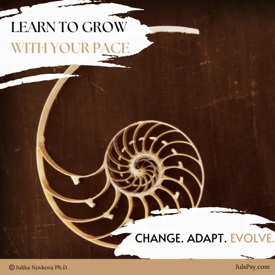 Learn to grow with your pace