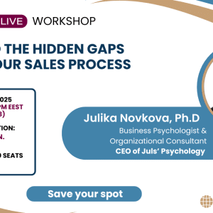 JulsPsy Workshop on Sales and Business Psychology