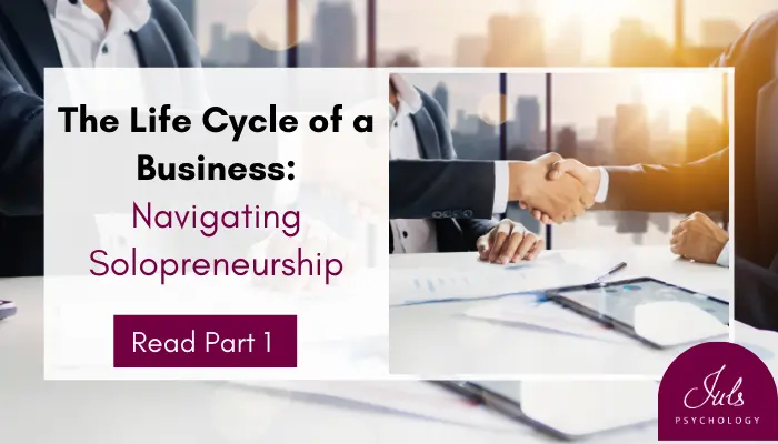 The Life Cycle of a Business: Navigating Solopreneurship – Part 1