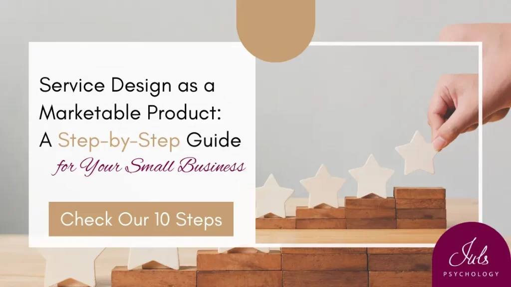 Service Design as a Marketable Product